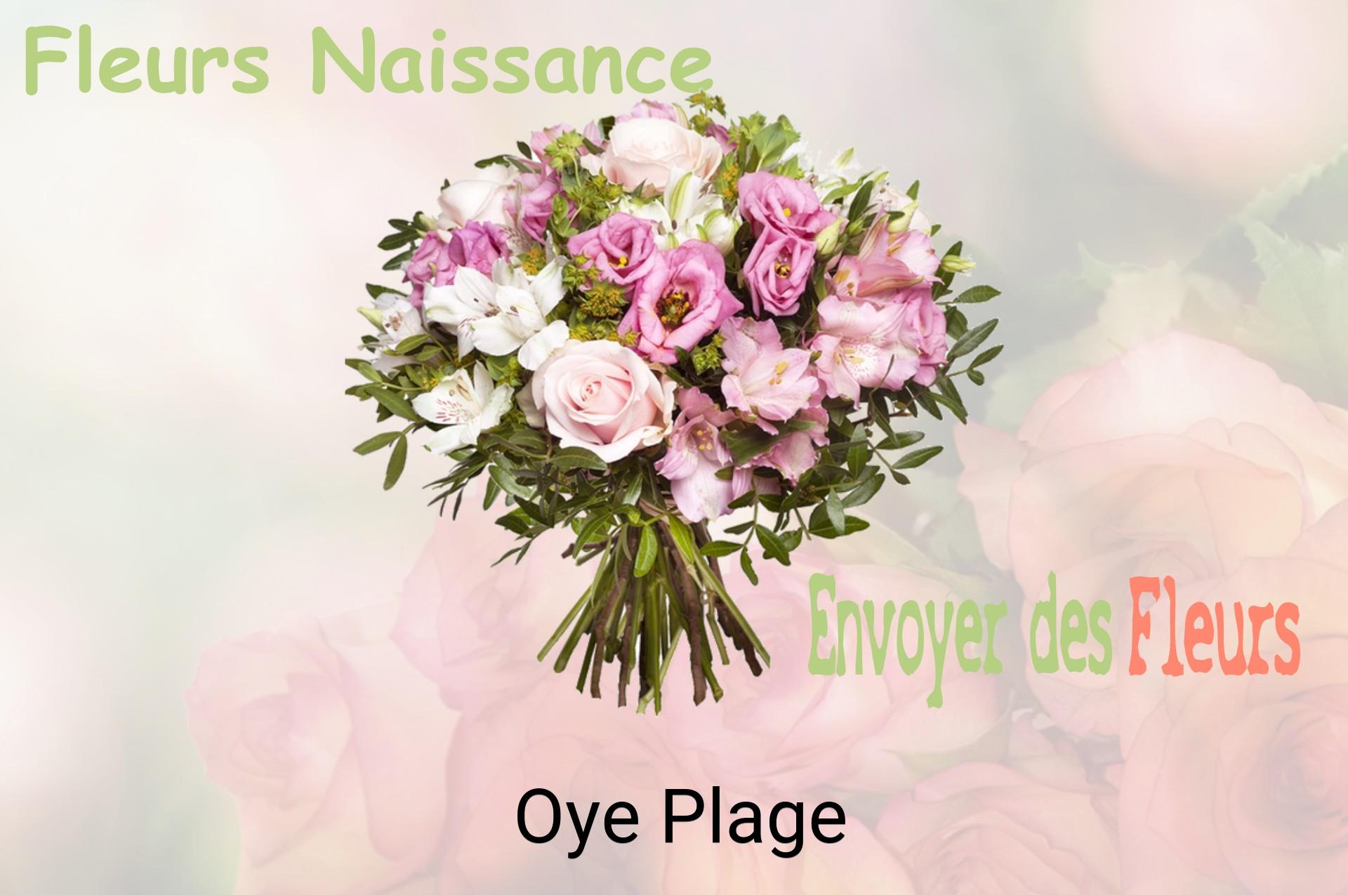 Bouquet de fleurs de naissance livré à Oye-Plage
